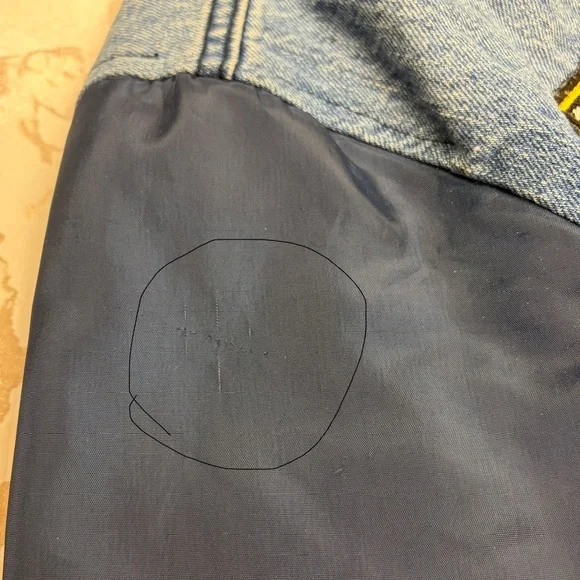 BLACK PYRAMID SPACE JACKET WITH PATCHES - SIZE SMALL - Picture 4 of 6